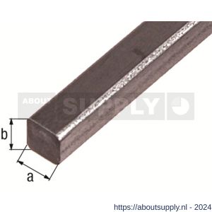 GAH Alberts vierkante stang staal ruw 6x6 mm 1 m - S51501461 - afbeelding 2