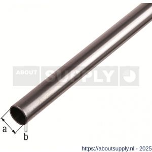 GAH Alberts ronde buis staal koudgewalst verzinkt 20x1,2 mm 1 m - S51500853 - afbeelding 2