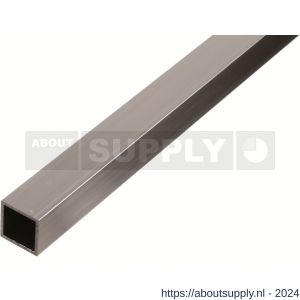 GAH Alberts vierkante buis aluminium blank 30x30x2,0 mm 2,6 m - S51501449 - afbeelding 1