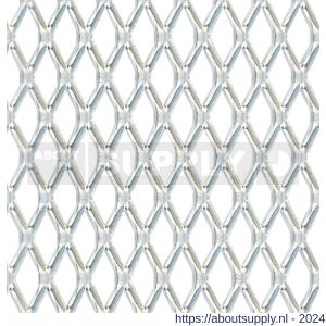 GAH Alberts metaalgaasplaat aluminium zilver 300x1000x1,6 mm - S51501696 - afbeelding 1