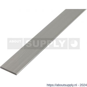 GAH Alberts platte stang aluminium blank 20x5 mm 1 m - S51501165 - afbeelding 1