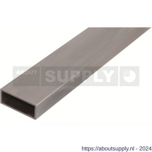 GAH Alberts rechthoekige buis aluminium blank 50x20x2 mm 2,6 m - S51500858 - afbeelding 1