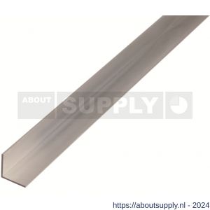GAH Alberts hoekprofiel aluminium blank 10x10x1,0 mm 2,6 m - S51500744 - afbeelding 1