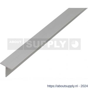 GAH Alberts T-profiel aluminium blank 35x35x3,0 mm 2,6 m - S51501318 - afbeelding 1