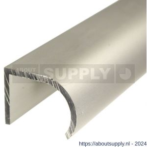 GAH Alberts greepprofiel aluminium zilver 25x19 mm 2 m - S51500678 - afbeelding 1