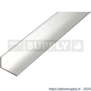 GAH Alberts hoekprofiel aluminium blank 30x20x2 mm 2 m - S51500970 - afbeelding 1