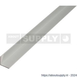 GAH Alberts hoekprofiel aluminium blank 25x25x2 mm 1 m - S51500974 - afbeelding 1