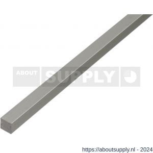GAH Alberts vierkante stang aluminium zilver 10x10 mm 1 m - S51501454 - afbeelding 1