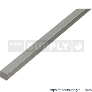 GAH Alberts vierkante stang aluminium zilver 12x12 mm 1 m - S51501457 - afbeelding 1