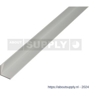 GAH Alberts hoekprofiel aluminium blank 40x40x2 mm 1 m - S51500976 - afbeelding 1