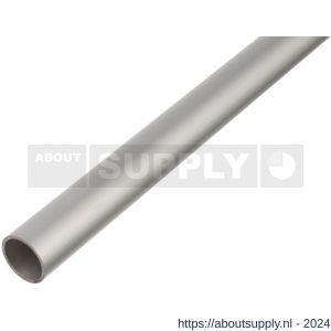 GAH Alberts ronde buis aluminium zilver 6x1 mm 1 m - S51500798 - afbeelding 1