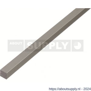 GAH Alberts vierkante stang aluminium zilver 10x10 mm 2 m - S51501455 - afbeelding 1