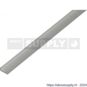 GAH Alberts kantbeschermingsprofiel aluminium zilver 14x10 mm 2 m - S51501609 - afbeelding 1