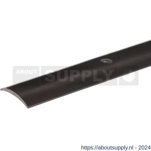 GAH Alberts overgangsprofiel PVC zwart verzonken schroefgaten 30x0,9 mm - S51502000 - afbeelding 3