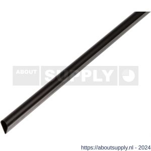 GAH Alberts klemprofiel PVC zwart 15x0,9 mm 2 m - S51501616 - afbeelding 1