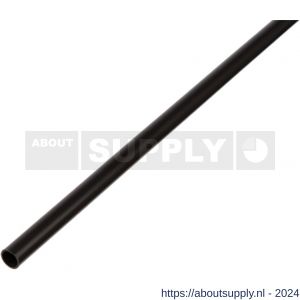 GAH Alberts ronde buis PVC zwart 7x1 mm 1 m - S51500826 - afbeelding 1
