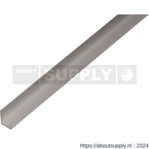 GAH Alberts hoekprofiel aluminium zilver geeloxeerd 22,8x19x1,8 mm 1 m - S51501106 - afbeelding 1