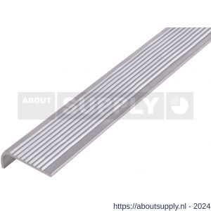 GAH Alberts trapbeschermingslijst aluminium blank 30x6x2 mm 2 m - S51501500 - afbeelding 1