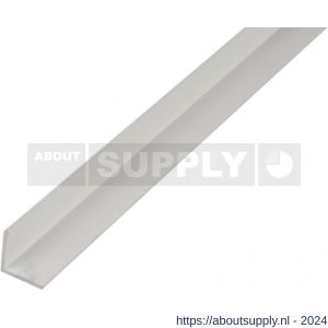 GAH Alberts hoekprofiel aluminium wit 30x30x2 mm 2,6 m - S51500755 - afbeelding 1