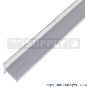 GAH Alberts lekdorpel aluminium blank 34x17 mm 2 m - S51500722 - afbeelding 1