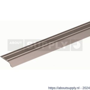 GAH Alberts compensatieprofiel zelfklevend aluminium RVS geeloxeerd 39x8 mm 0,9 m SB - S51500665 - afbeelding 1
