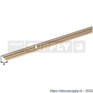 GAH Alberts overgangsprofiel aluminium goud verzonken schroefgaten 38 mm 2 m - S51501585 - afbeelding 2