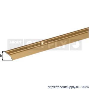 GAH Alberts compensatie egalisatieprofiel aluminium goud geeloxeerd 30 mm 1 m - S51501551 - afbeelding 2
