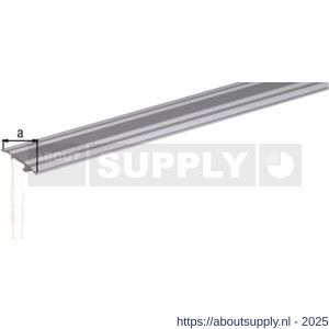 GAH Alberts overgangsprofiel onzichtbaar aluminium zilver geeloxeerd 32 mm 0,9 m SB - S51501562 - afbeelding 2