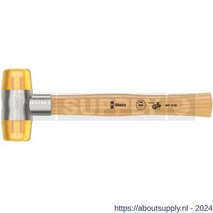 Wera 100 kunststof hamer met Celidor kop nummer 6x51 mm - S227400005 - afbeelding 1