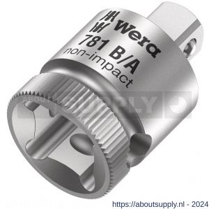 Wera 781 B 3/8 inch dopsleutel adapter 781 B/A 1/4 inch 27 mm x 3/8 inch - S227403718 - afbeelding 2
