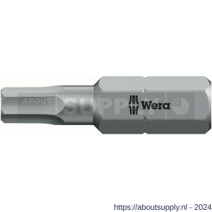 Wera 840/1 Z zeskant bit Hex-Plus inbus 3/8 inch x 25 mm - S227403111 - afbeelding 1