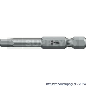 Wera 840/4 Z zeskant bit Hex-Plus inbus 1/4 inch x 152 mm - S227403409 - afbeelding 1