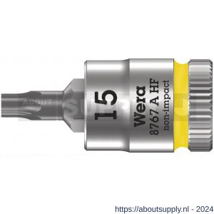 Wera 8767 A HF Torx Zyklop bitdop met 1/4 inch aandrijving vasthoudfunctie TX 15x28 mm - S227403672 - afbeelding 1