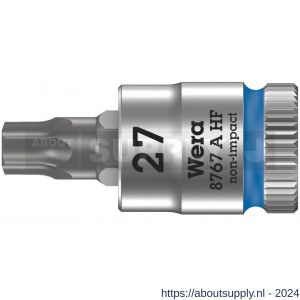 Wera 8767 A HF Torx Zyklop bitdop met 1/4 inch aandrijving vasthoudfunctie TX 27x28 mm - S227403676 - afbeelding 1