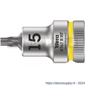 Wera 8767 B HF Torx Zyklop bitdop met 3/8 inch aandrijving vasthoudfunctie TX 15x35 mm - S227400090 - afbeelding 1