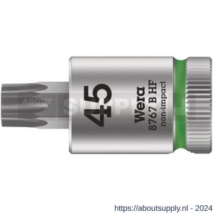 Wera 8767 B HF Torx Zyklop bitdop met 3/8 inch aandrijving vasthoudfunctie TX 45x38.5 mm - S227400100 - afbeelding 1