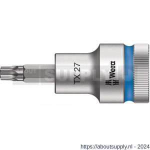 Wera 8767 C HF Torx Zyklop bitdop met 1/2 inch aandrijving vasthoudfunctie TX 27x60 mm - S227400369 - afbeelding 1