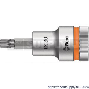 Wera 8767 C HF Torx Zyklop bitdop met 1/2 inch aandrijving vasthoudfunctie TX 30x60 mm - S227400370 - afbeelding 1