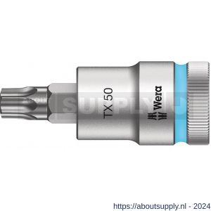 Wera 8767 C HF Torx Zyklop bitdop met 1/2 inch aandrijving vasthoudfunctie TX 50x60 mm - S227400373 - afbeelding 1