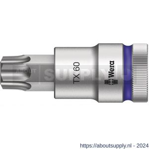 Wera 8767 C HF Torx Zyklop bitdop met 1/2 inch aandrijving vasthoudfunctie TX 60x60 mm - S227400375 - afbeelding 1