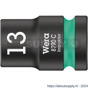 Wera 8790 C Impaktor dop met 1/2 inch aandrijving 13x38 mm - S227400500 - afbeelding 1