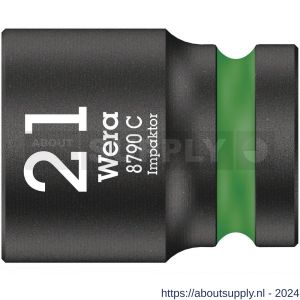 Wera 8790 C Impaktor dop met 1/2 inch aandrijving 21x38 mm - S227400508 - afbeelding 1