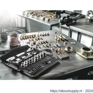 Wera 8100 ZB 11 Zyklop Metal dopsleutel ratelset omschakelpal 3/8 inch aandrijving inch maten 29 delig - S227400423 - afbeelding 3
