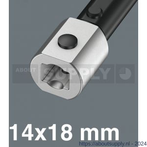 Wera Click-Torque X 5 draaimomentsleutel voor insteekgereedschappen 60-300 Nm 14x18x60-300 Nm - S227403803 - afbeelding 3