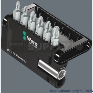 Wera Bit-Check 7 PZ Universal 1 bit set Pozidriv 7 delig - S227401570 - afbeelding 3