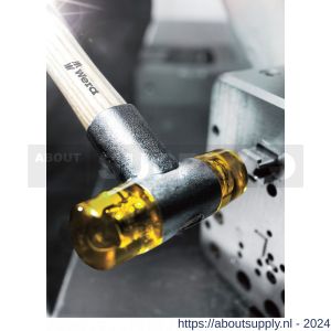 Wera 101 kunststof hamer met nylon kop nummer 2x28 mm - S227400022 - afbeelding 2