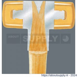 Wera 101 kunststof hamer met nylon kop nummer 7x61 mm - S227400027 - afbeelding 6