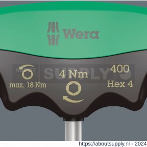 Wera 400 Hex momentschroevendraaier draaimoment-indicator 4x60 mm - S227400543 - afbeelding 7