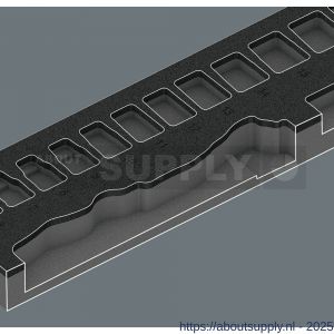 Wera 9721 schuimrubberen inzetstuk met 8000 B Zyklop ratel 3/8 inch set 1 23 delig - S227403518 - afbeelding 2