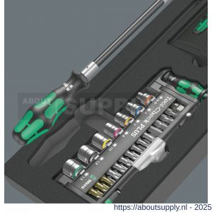 Wera 9750 schuimrubberen inzetstuk met Kraftform Kompakt en Tool-Check PLUS set 1 57 delig - S227403525 - afbeelding 3